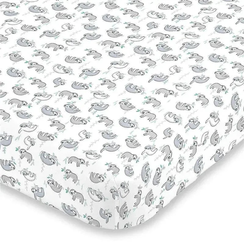 Nojo – Fitted Crib Sheet Sloth