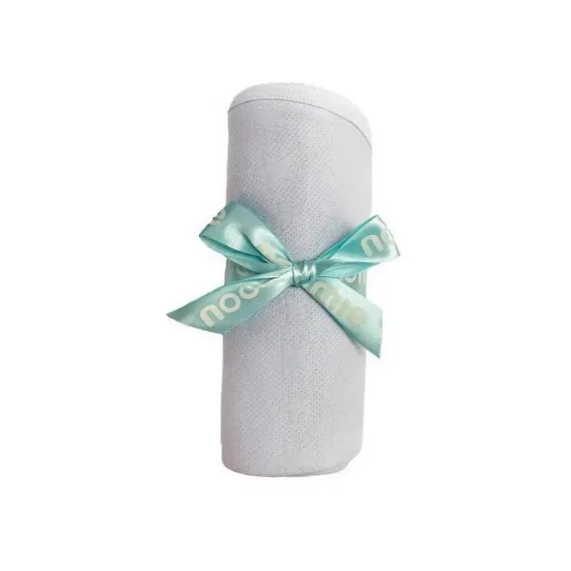 Noomie – Baby Blanket Light Blue Stars Jacquard