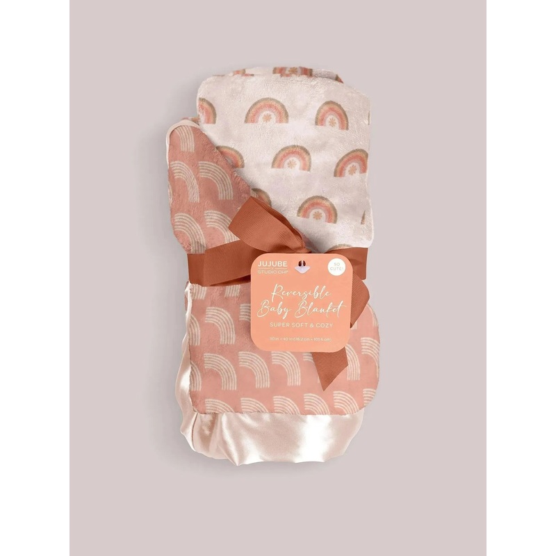 Reversible Baby Blanket – Be Kind Rainbows