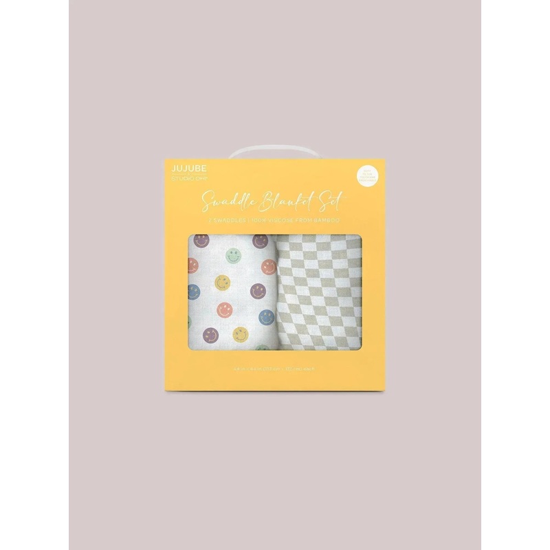 Swaddle Blanket Set – Happy Baby Vibes