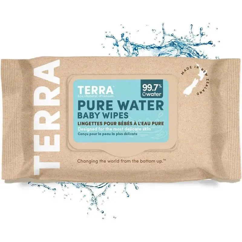 Terra – 70Ct Bamboo Pure Water Baby Wipes