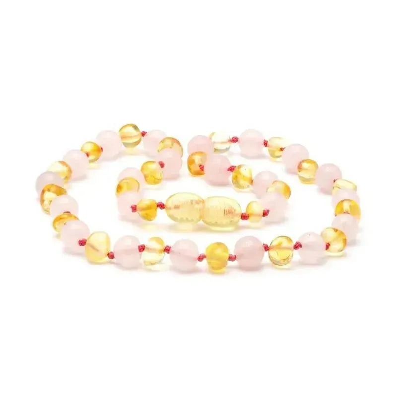 Amber Stone – Baltic Amber & Gemstone Necklace 15