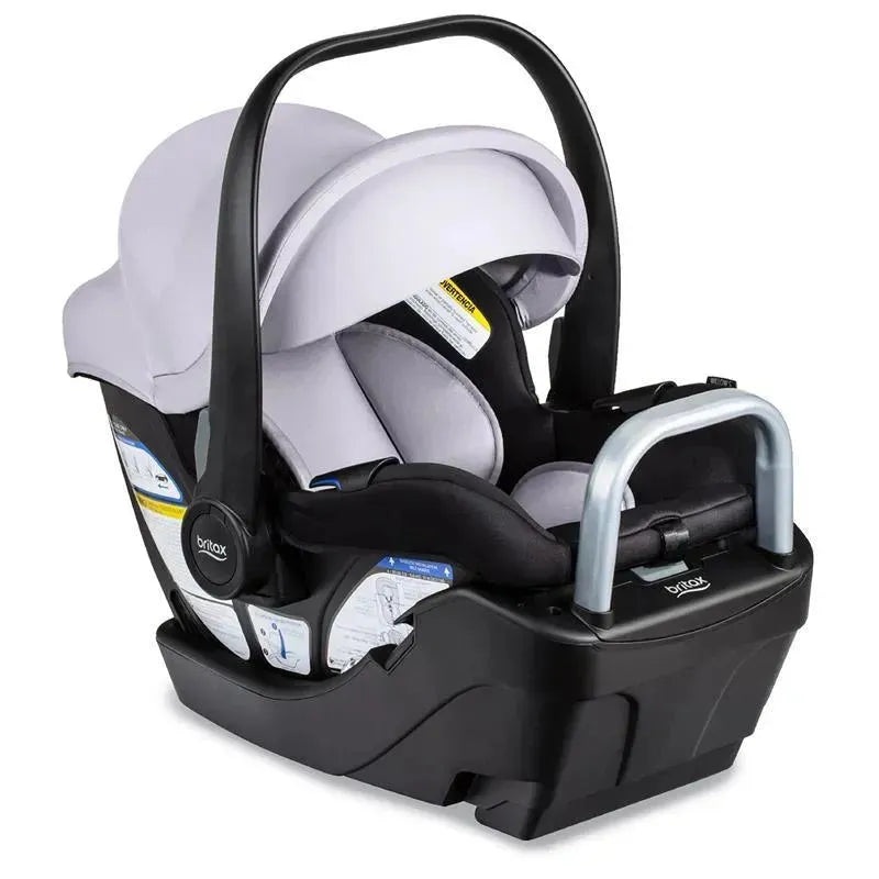 Britax – Willow S Infant Car Seat with Alpine Anti-Rebound Base, Glacier Onyx