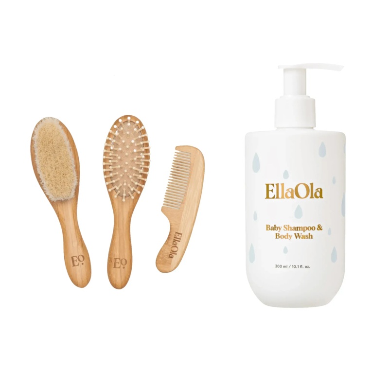 EllaOla – Bath Time Baby Hair Care Set