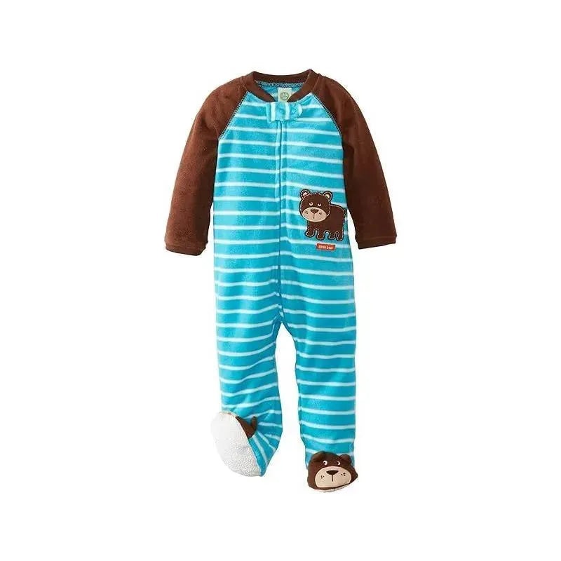 Little Me – Baby Boy Bear Blanket Fleece Brown