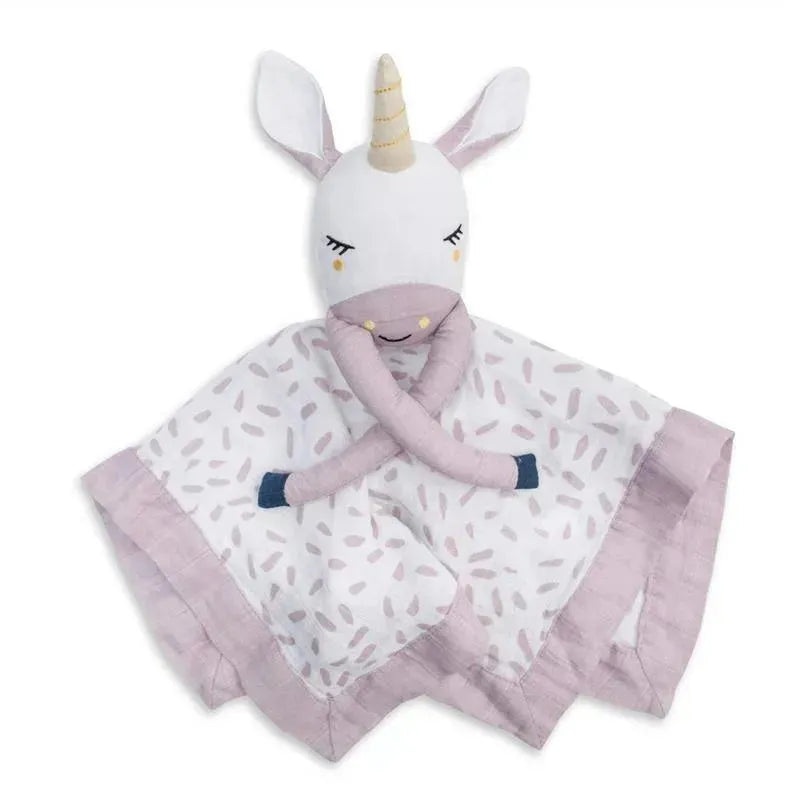 Lulujo – Unicorn Cotton Muslin Lovie
