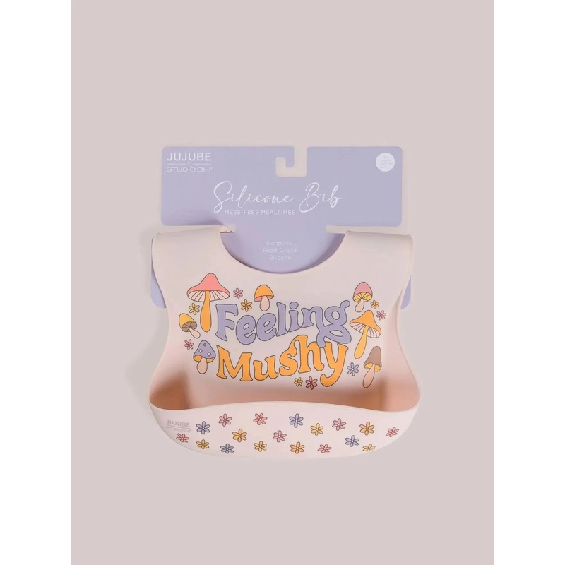 Silicone Bib – Mushy Love