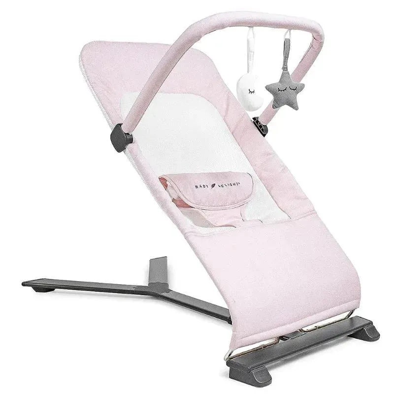 Baby Delight – Alpine Deluxe Portable Bouncer, Peony Pink