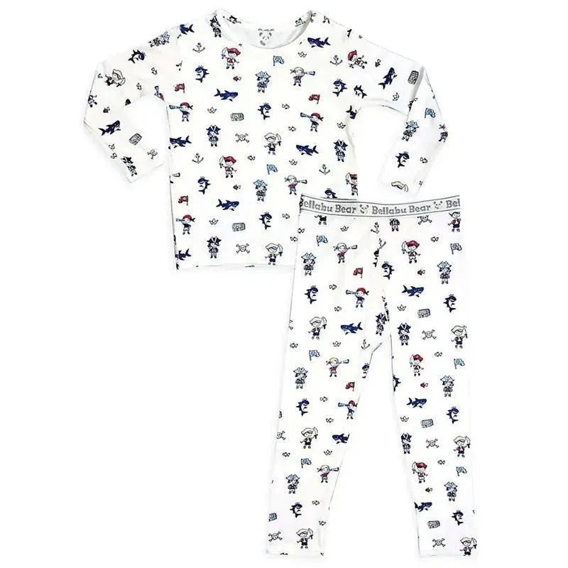 Bellabu Bear – Baby Boys Pirate Long Sleeve Shirt & Pants Pajama Set