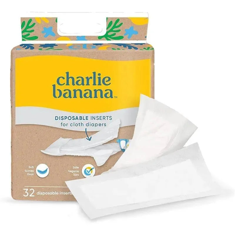 Charlie Banana – 32 Disposable Cotton Inserts