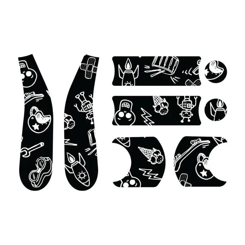 Doona – Liki Sticker Set, Black & White Cool Sketch