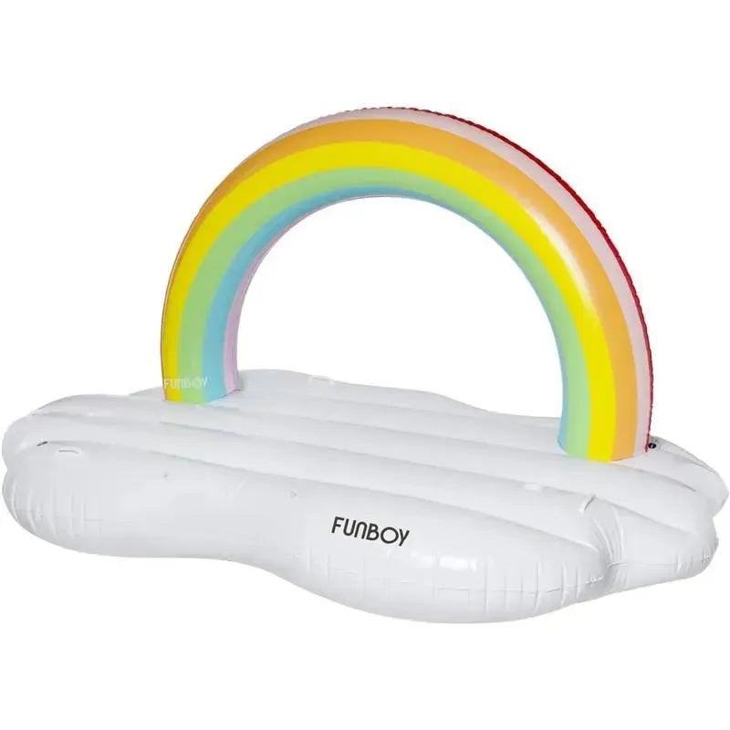 Funboy – Giant Inflatable Luxury Rainbow Cloud Island Daybed Pool Float