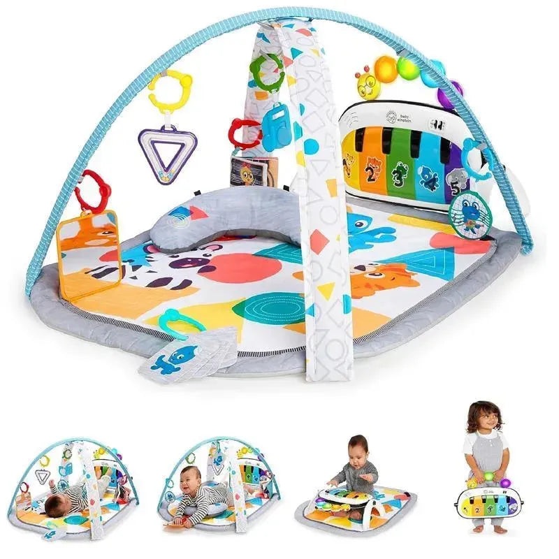 Kids II – Baby Einstein 4-In-1 Kickin’ Tunes, Music & Language Discovery Gym