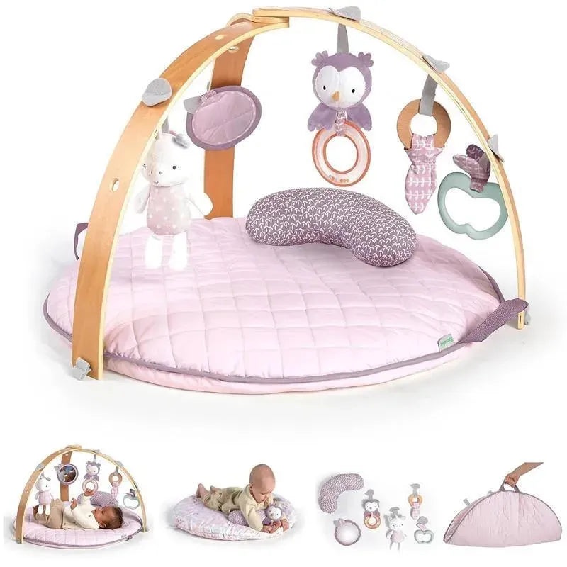 Kids II – Ingenuity Cozy Spot Reversible Duvet Activity Gym, Calla