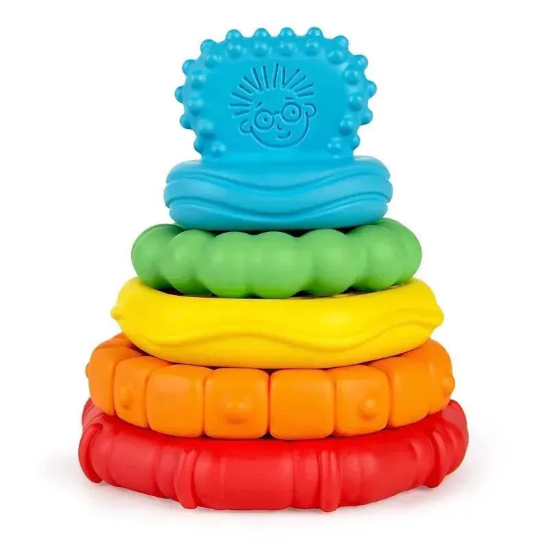 Kids II – Stack & Teethe Multi-Textured Teether Toy