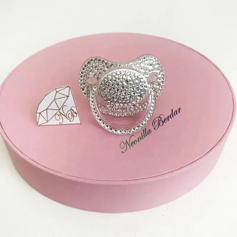 Neonilla Crystal – Orthodontic Pacifier With Swarovski Crystals. Bling Dummy
