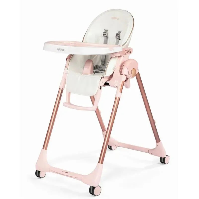 Peg-Perego – Prima Pappa Zero 3 High Chair, Mon Amour (Rose Gold)