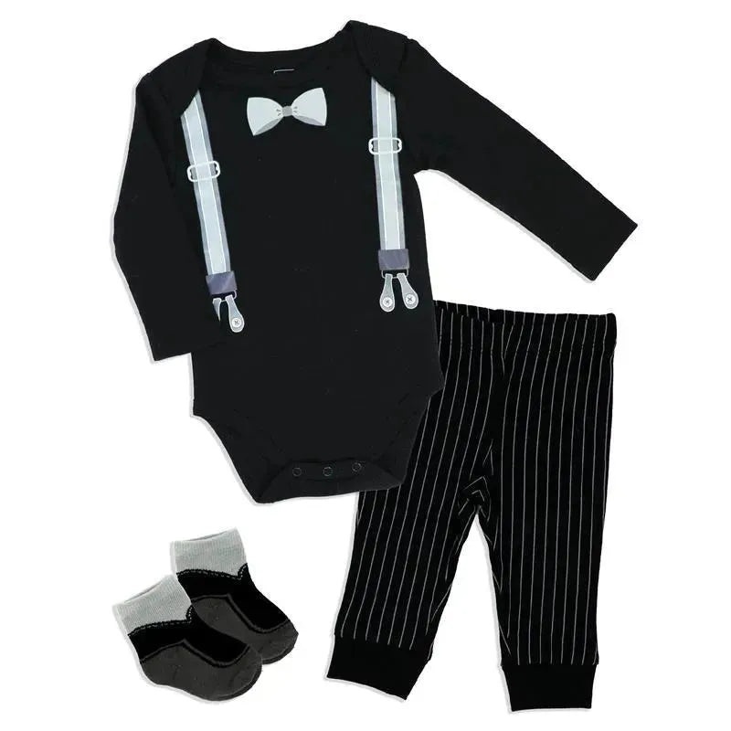 Rose Textiles – 3Pk Baby Boys Suspenders Dress Up Program