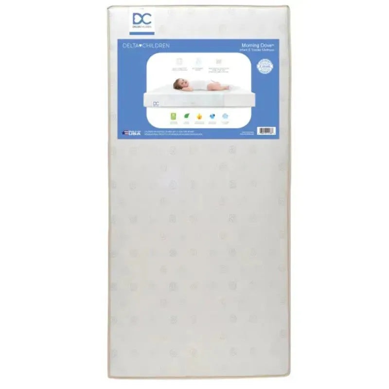 Delta Morning Dove Dual Sided Crib And Toddler Mattress