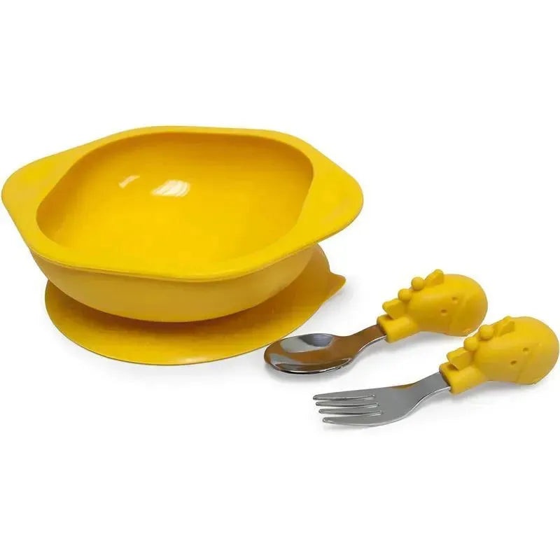 Marcus & Marcus – Lola Toddler Mealtime Set, Yellow