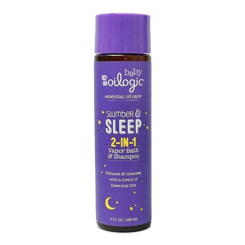 Oilogic Baby – Slumber & Sleep Essential Oil Vapor Bath Relief for Babies & Toddlers