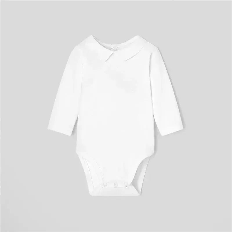 Patachou – Baby Boy Bodysuit Long Sleeved Knit, White