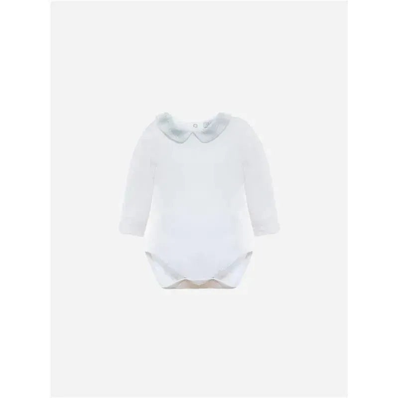 Patachou – Baby Boy White Jersey Body Knit