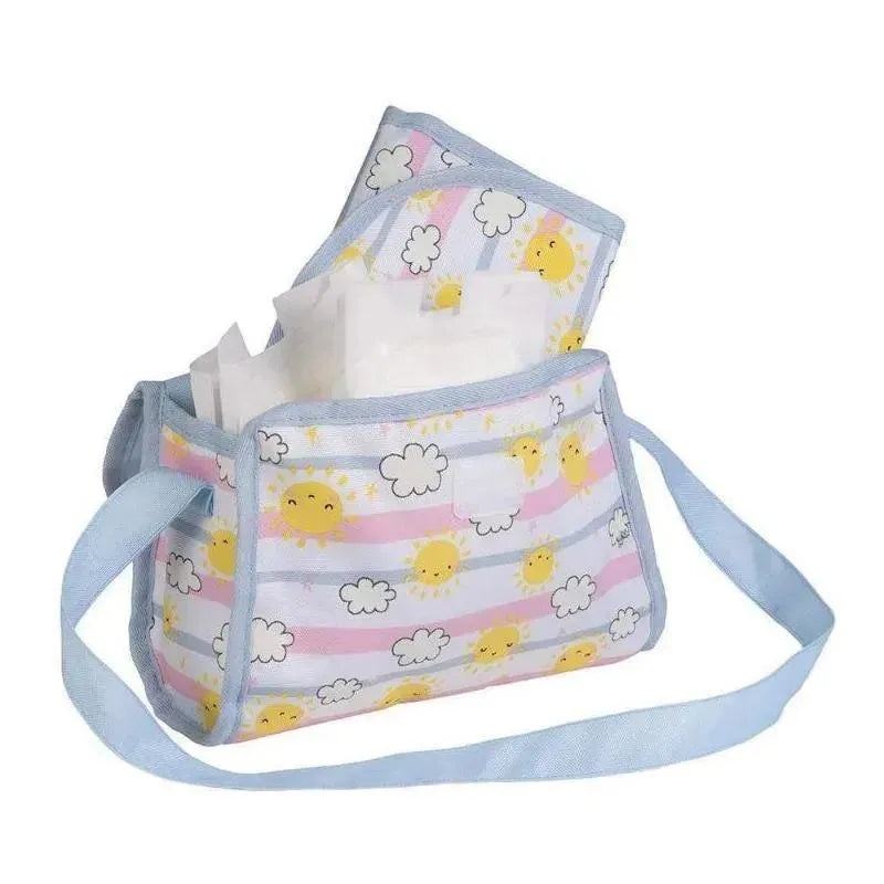 Adora – Baby Doll Diaper Bag Set, Sunny Days
