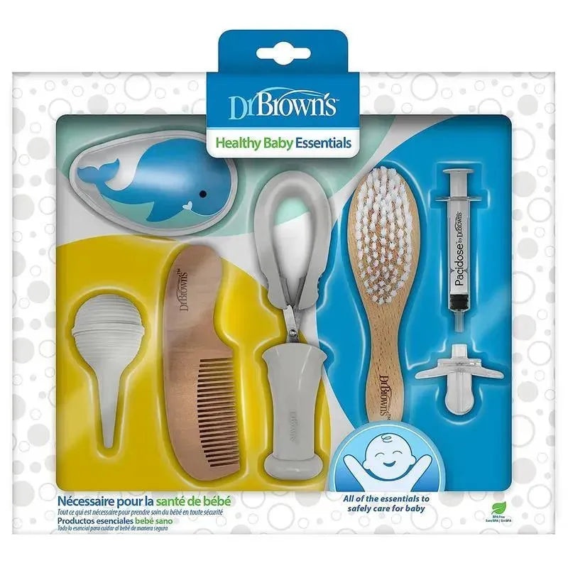 Dr. Brown’s – Healthy Baby Essentials Care Kit for Infant & Baby, 8-Piece Kit