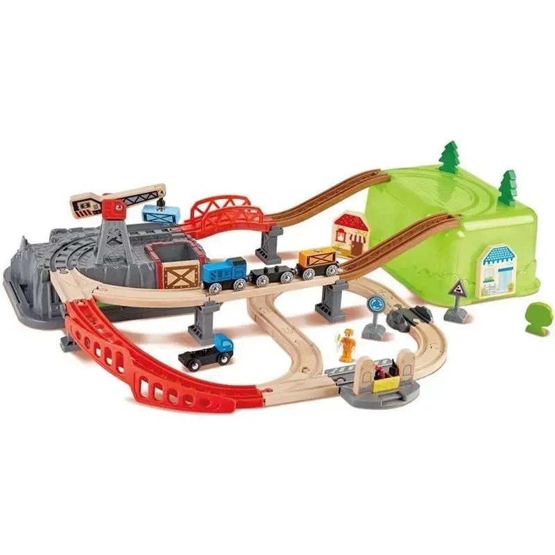 Hape – Railway Bucket Builder Set