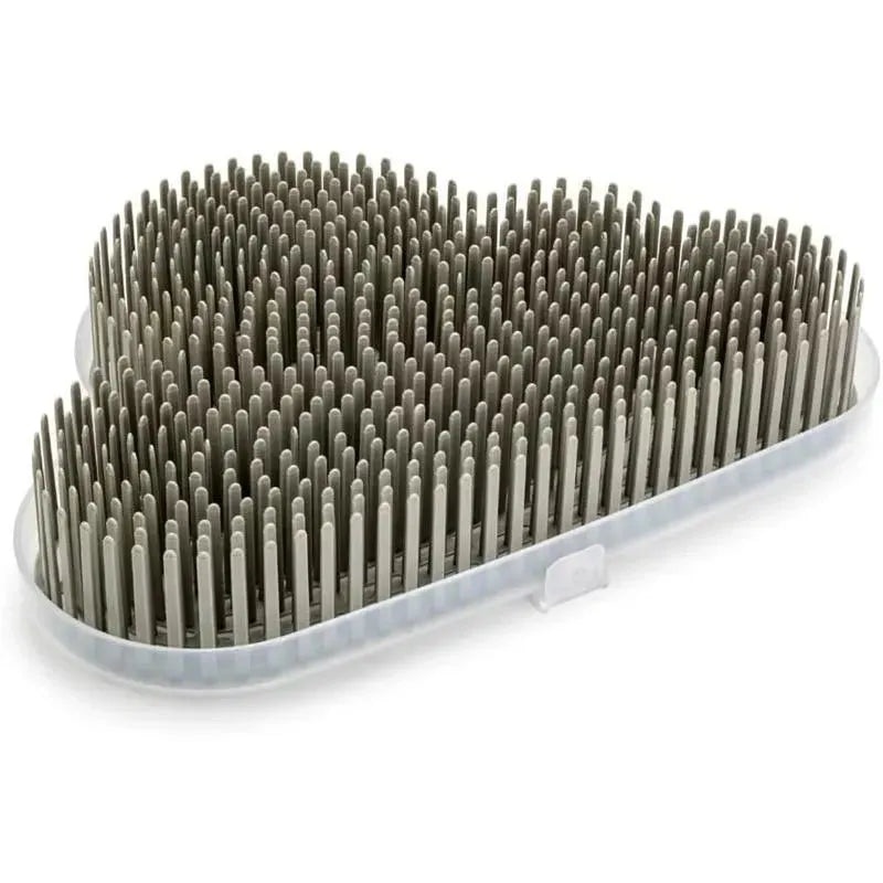 Melii – Countertop Baby Bottle Drying Rack & Drainboard, Grey