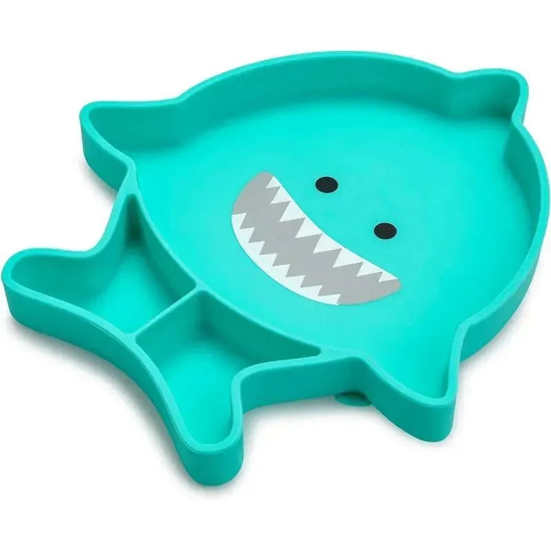 Melii – Divided Silicone Suction Plate, Shark