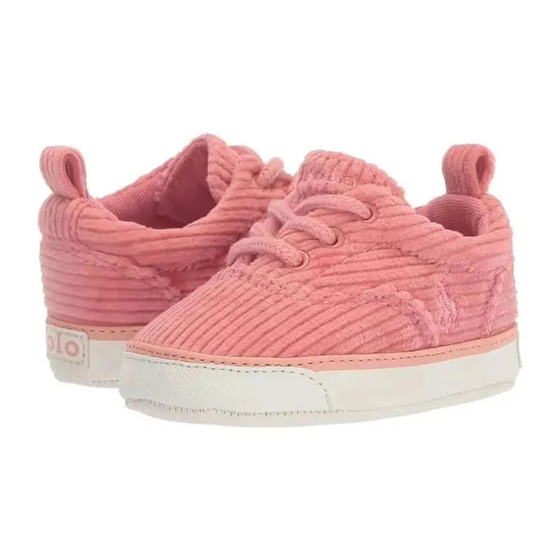 Polo Ralph Lauren Baby – Keaton II Corduroy Sneaker, Light Pink