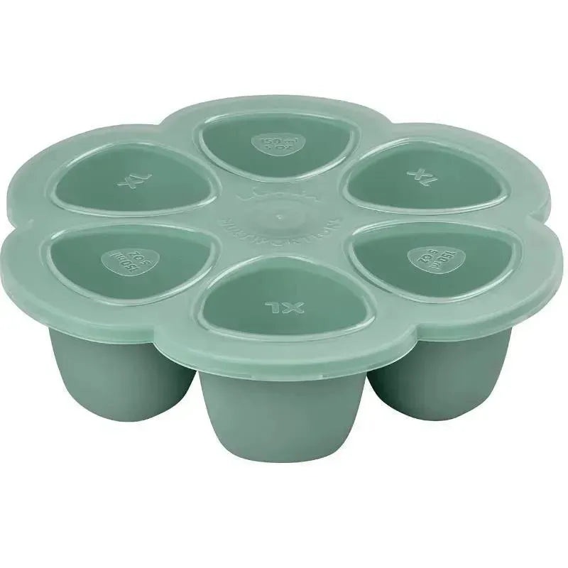 Beaba – Multiportions Silicone Baby Food Storage Container, Sage