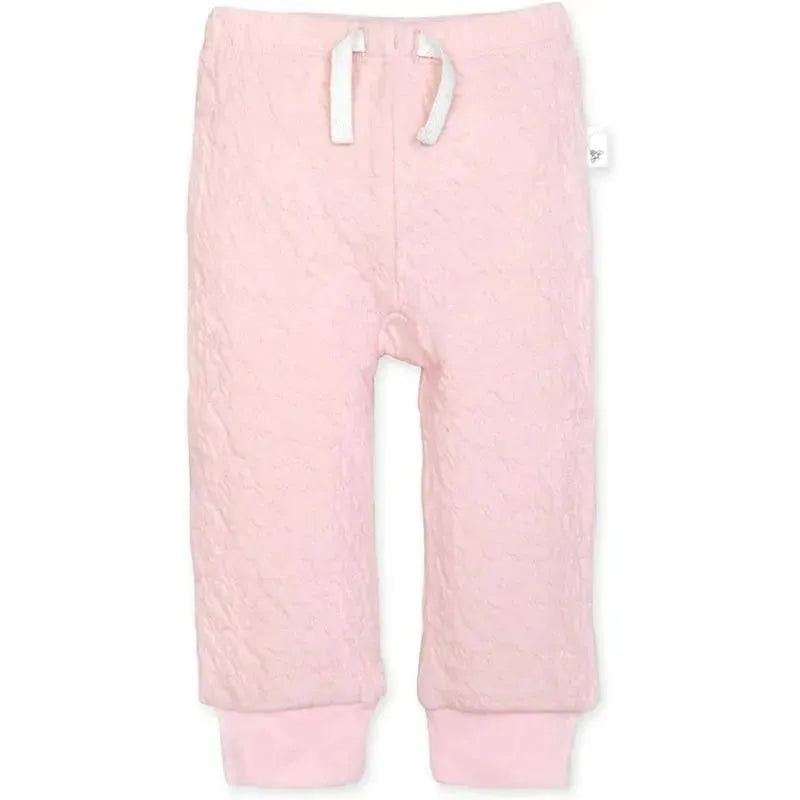 Burts Bees – Baby Girl Knit Jogger Pants, Blossom