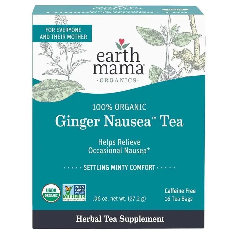 Earth Mama – Organic Ginger Nausea Tea