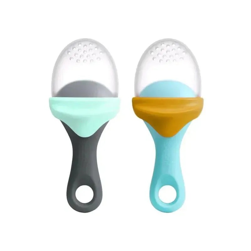 Boon – Pulp Silicone Baby Feeder – 2 Pack, Blue & Green