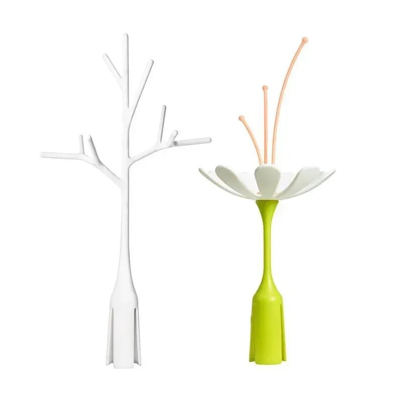 Boon – STEM & TWIG Baby Bottle Drying Rack Drying Rack Flower Accessory Bundle – 2 pieces