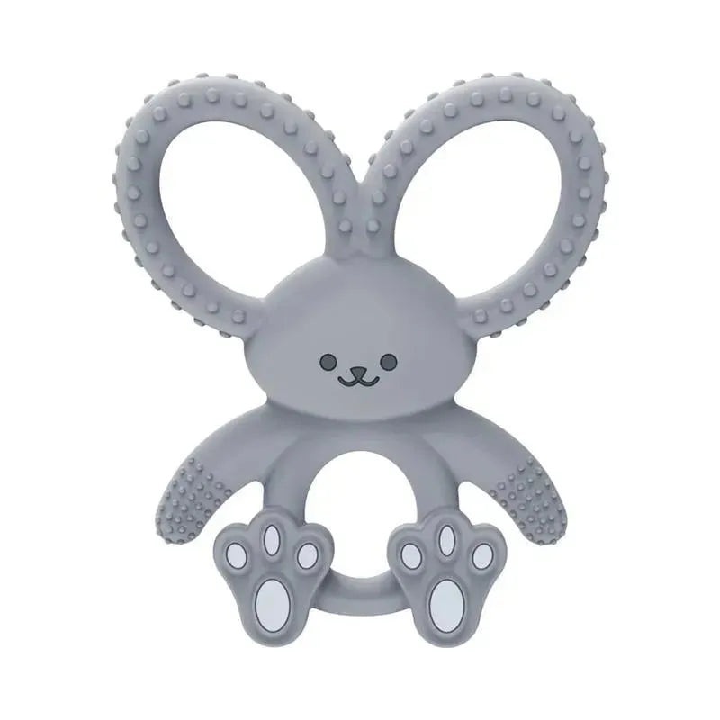 Dr. Brown’s – Flexees Bunny Silicone Teether, Gray