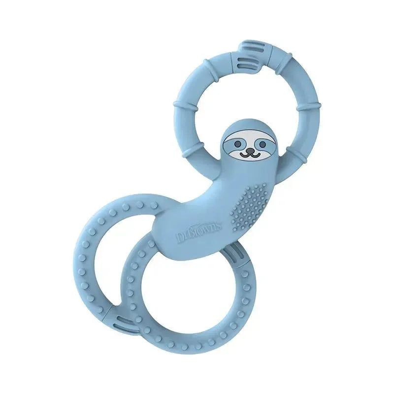 Dr. Brown’s – Flexees Sloth Silicone Teether, Blue