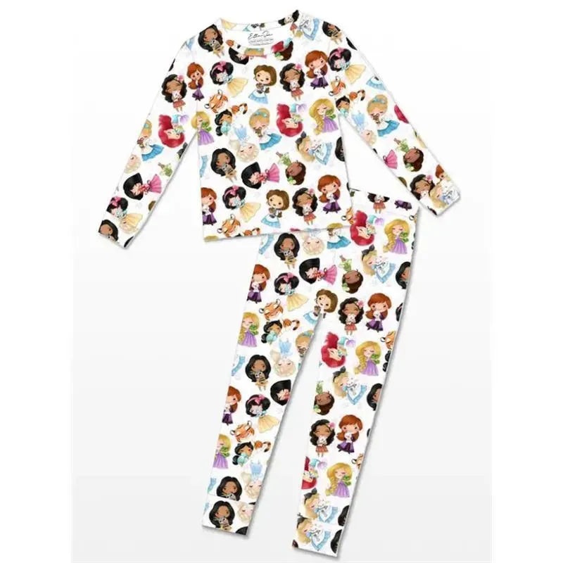 Ellie Sue – Baby Girl Bamboo Princess Pajamas