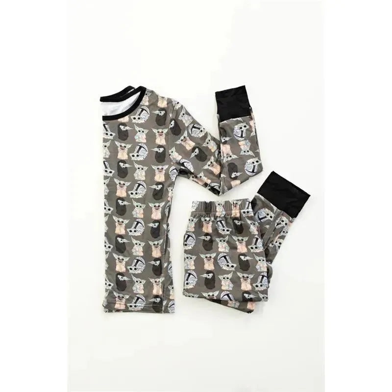 Ellie Sue – Baby Precious Cargo Bamboo Pajamas