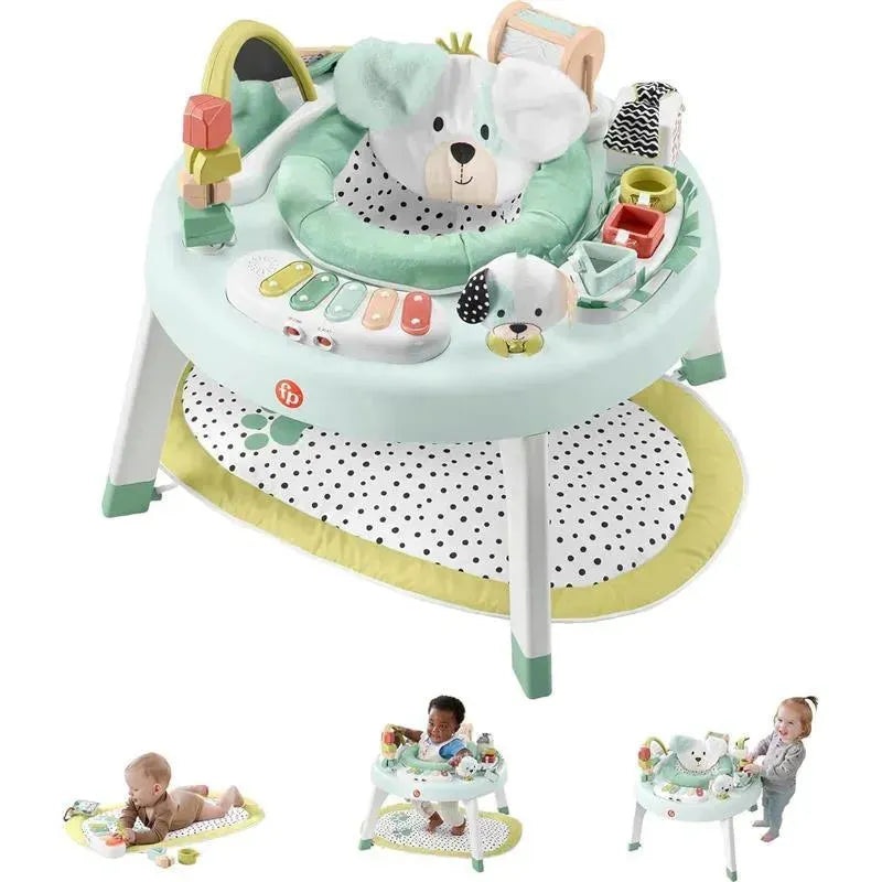 Fisher Price – 3-in-1 SnugaPuppy Activity Center and Play Table