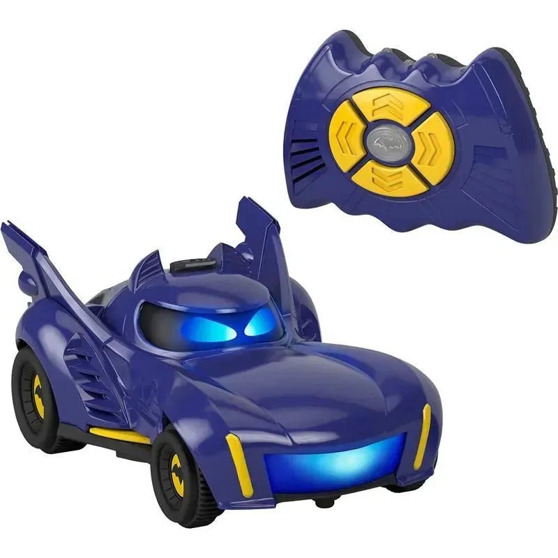 Fisher Price – DC Batwheels Remote Control Car, Bam The Batmobile Transforming RC with Lights Sounds & Character Phrases