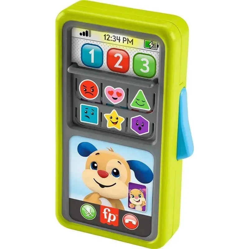 Fisher Price – Laugh & Learn 2-in-1 Slide to Learn Smartphone with Lights & Music
