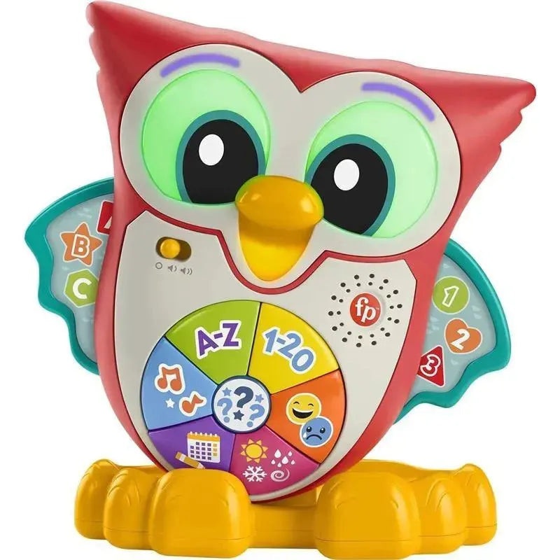 Fisher Price – Linkimals Toddler Learning Toy Light-Up & Learn Owl with Interactive Lights Music