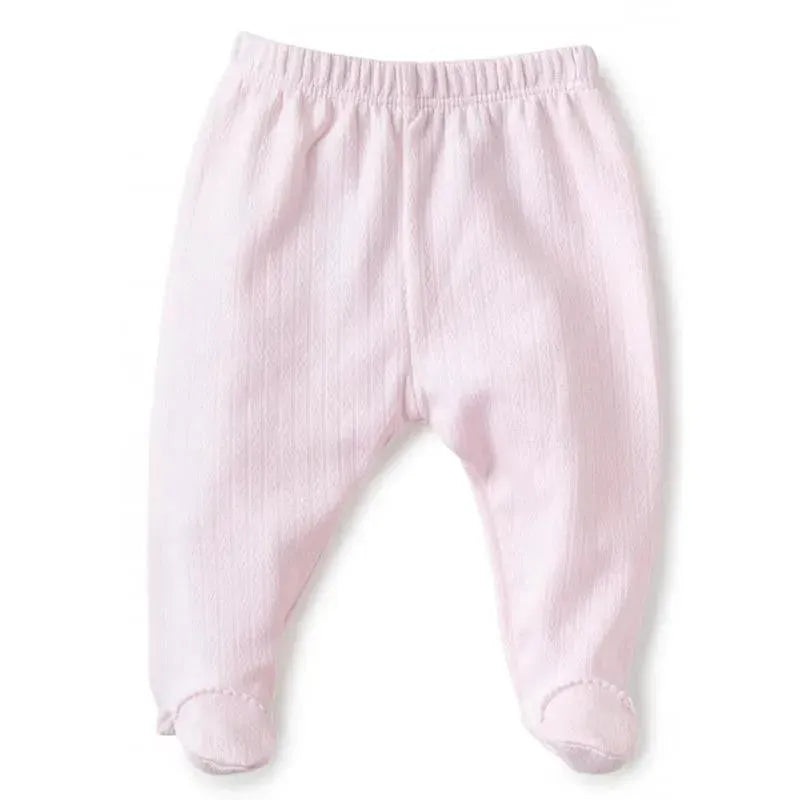 Kissy Kissy Pointelle Footed Pant, Pink