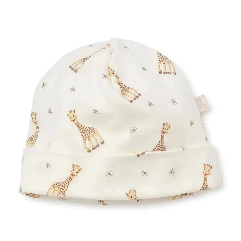Kissy Kissy – Print Hat Sophie La Girafe Ecru