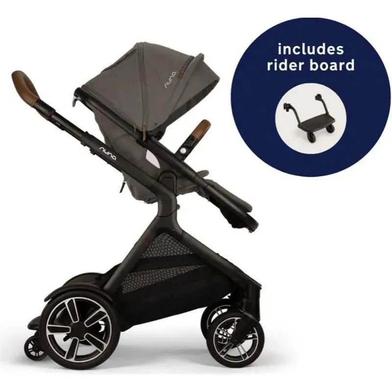 Nuna – DEMI Next Stroller with Rider Board, Granite