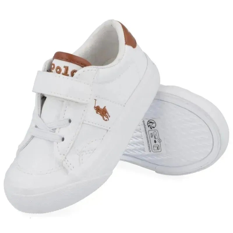 Ralph Lauren Baby – Ryley White Tumbled & Tan Burnished